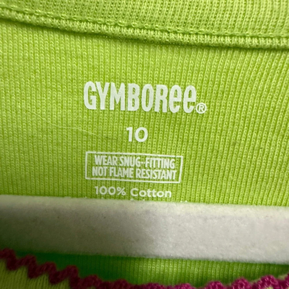 Gymboree‎ GYMMIES Pajama Set Girls 10 Dragonfly Top & Floral Shorts NWT